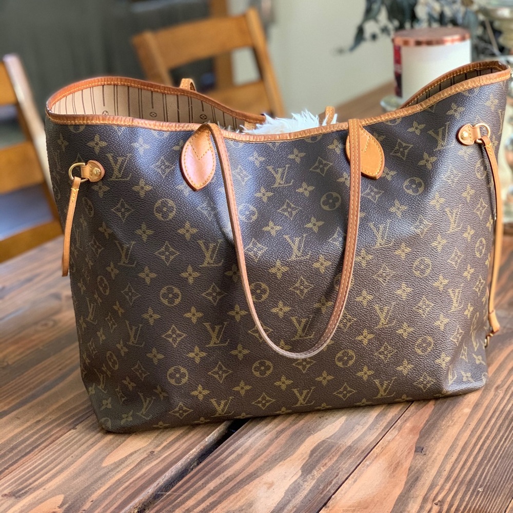 🔥 Authentic Louis Vuitton Neverfull GM Monogram